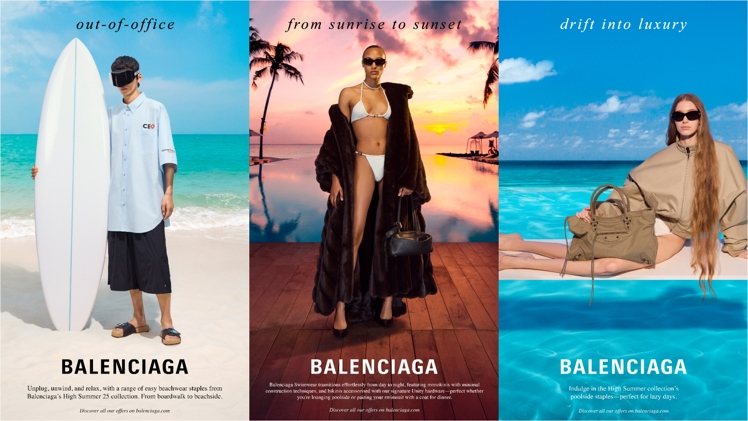Balenciaga’s Cool Wit Takes Center Stage in Their High Summer Campaign — A Perfect Blend of Humor and Style
