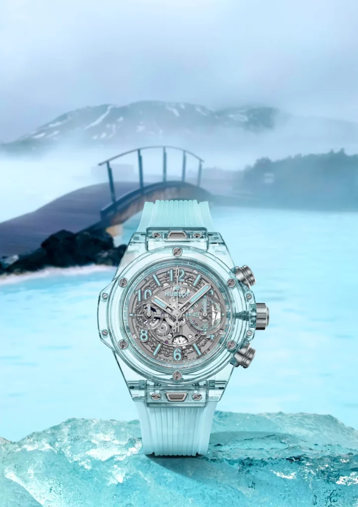 The Sapphire Color Master Strikes Again! HUBLOT’s Lake Blue New Watch Brings Cool Refreshment